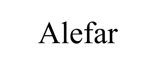 Trademark Logo ALEFAR