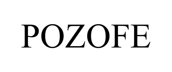 Trademark Logo POZOFE
