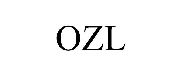Trademark Logo OZL