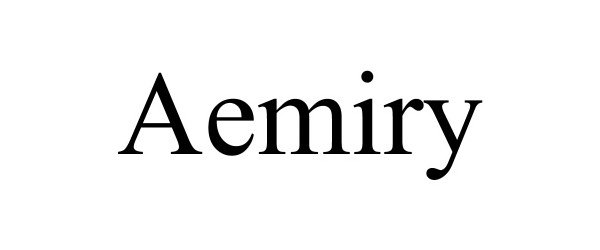 Trademark Logo AEMIRY