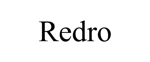 Trademark Logo REDRO