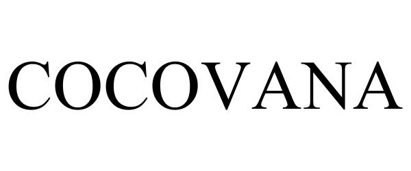 Trademark Logo COCOVANA