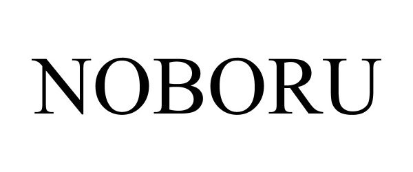 Trademark Logo NOBORU