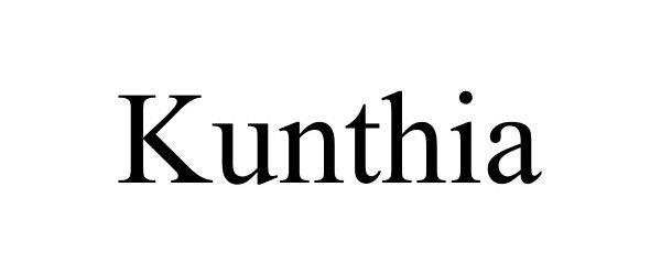 Trademark Logo KUNTHIA