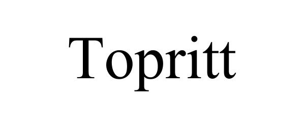 Trademark Logo TOPRITT