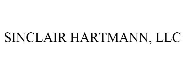 Trademark Logo SINCLAIR HARTMANN, LLC