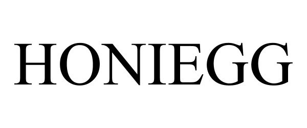 Trademark Logo HONIEGG