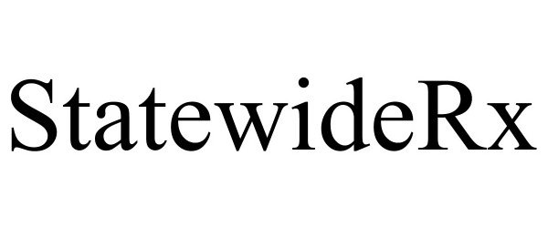Trademark Logo STATEWIDERX