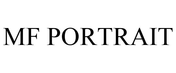 Trademark Logo MF PORTRAIT