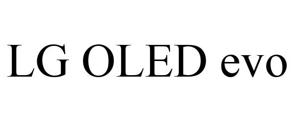 Trademark Logo LG OLED EVO