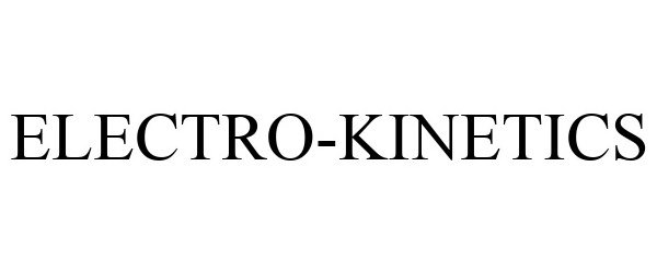 Trademark Logo ELECTRO-KINETICS