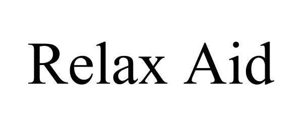 Trademark Logo RELAX AID