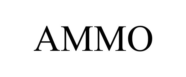 Trademark Logo AMMO