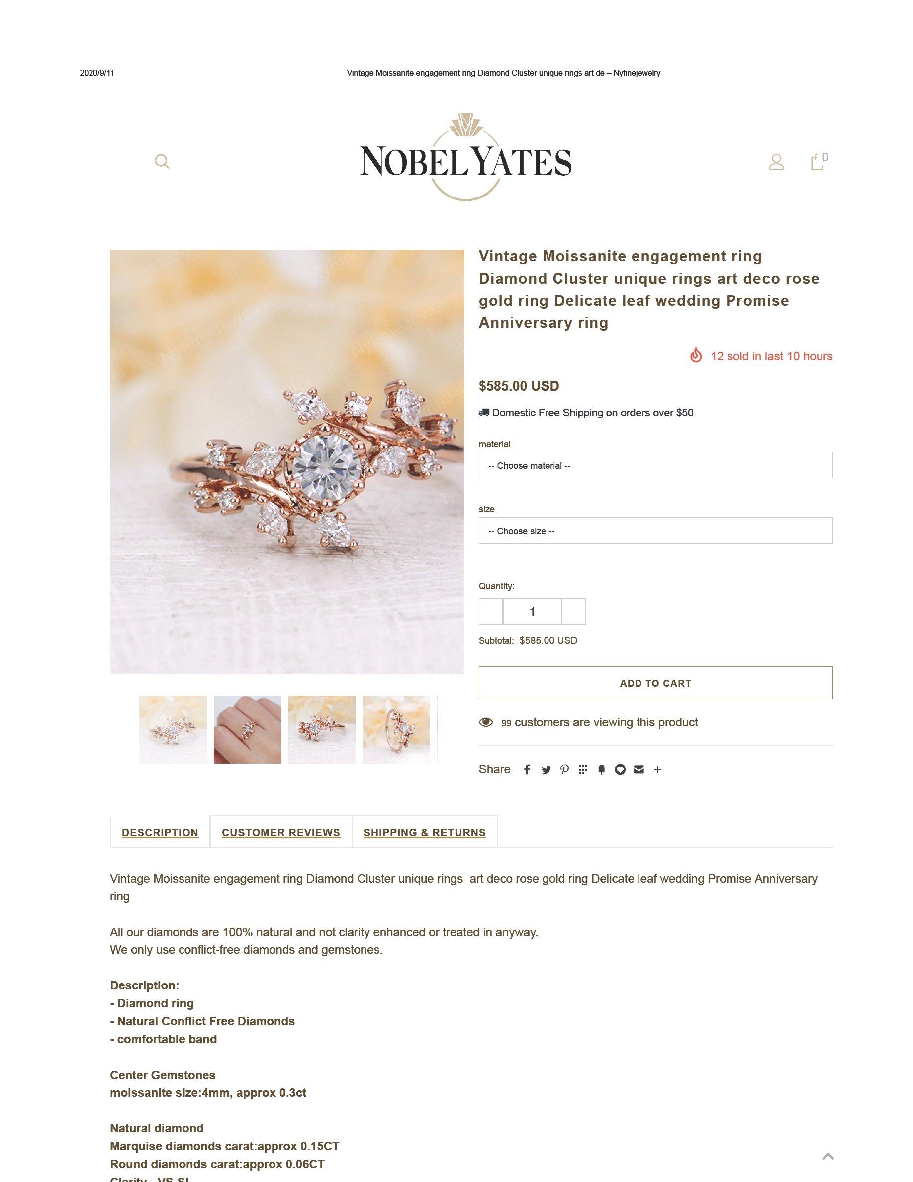 Nobel Yates Colombo Treasure Inc Trademark Registration