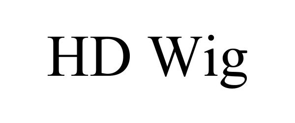 Trademark Logo HD WIG