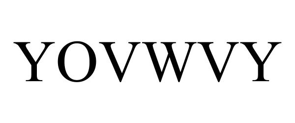 Trademark Logo YOVWVY