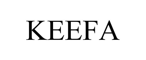 Trademark Logo KEEFA