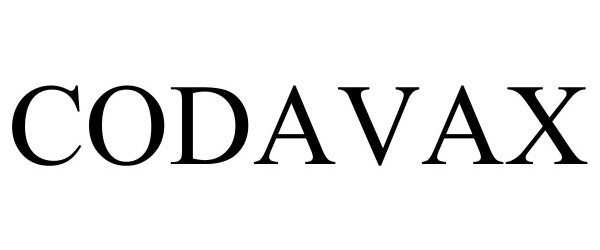 Trademark Logo CODAVAX