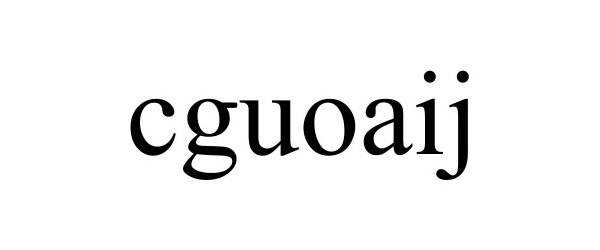 Trademark Logo CGUOAIJ