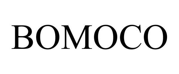 Trademark Logo BOMOCO