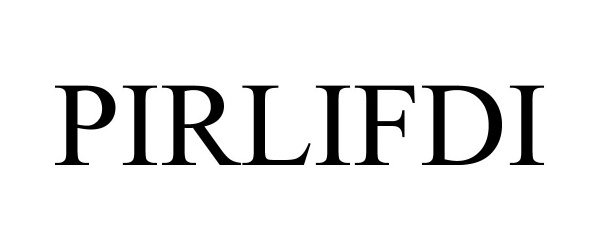 Trademark Logo PIRLIFDI