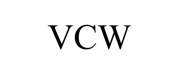 Trademark Logo VCW