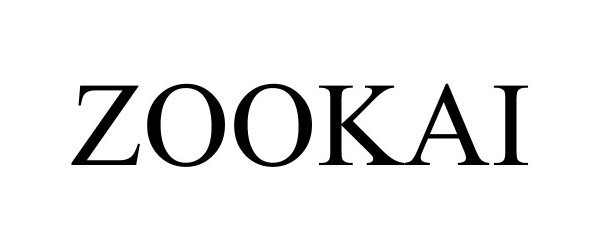 Trademark Logo ZOOKAI