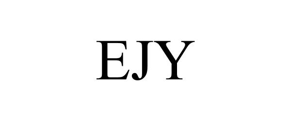 Trademark Logo EJY