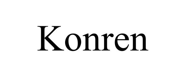 Trademark Logo KONREN