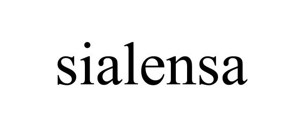 Trademark Logo SIALENSA