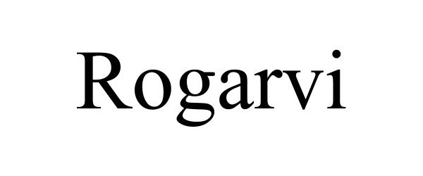 Trademark Logo ROGARVI