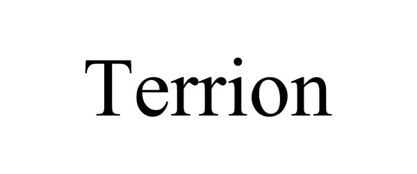 Trademark Logo TERRION