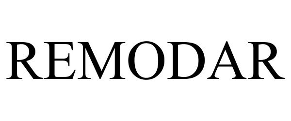Trademark Logo REMODAR