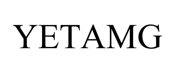 Trademark Logo YETAMG