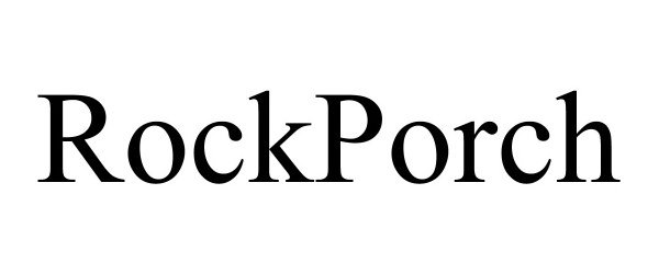 Trademark Logo ROCKPORCH