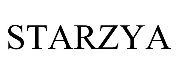 Trademark Logo STARZYA