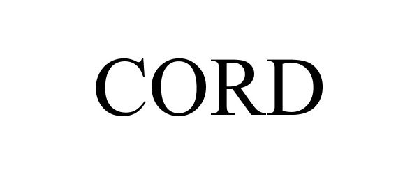 Trademark Logo CORD