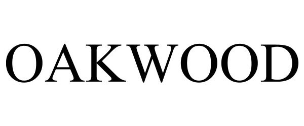 Trademark Logo OAKWOOD