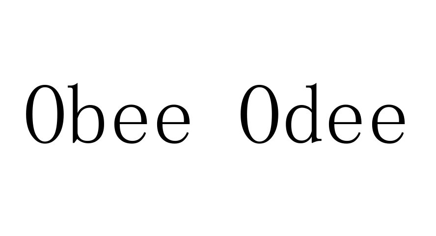 Trademark Logo OBEE ODEE
