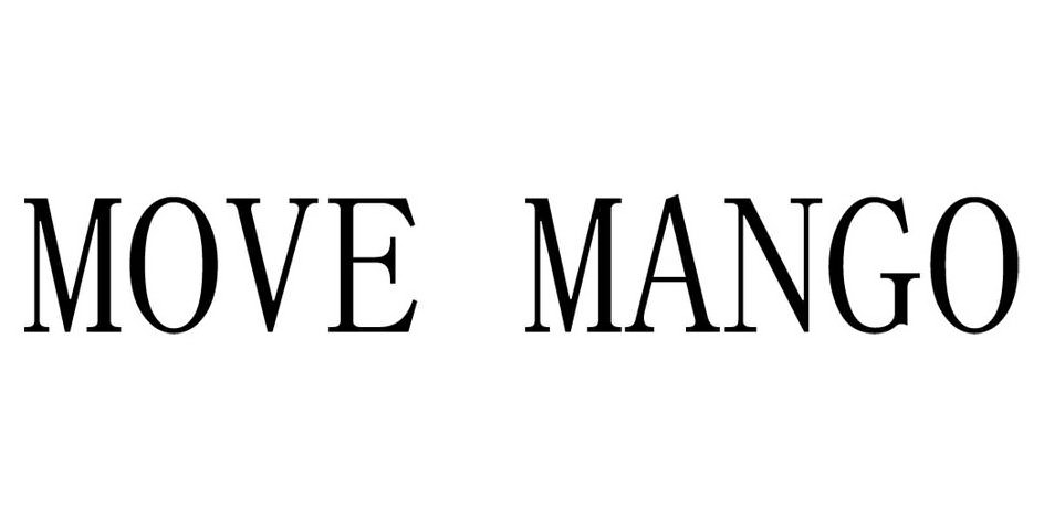 Trademark Logo MOVE MANGO