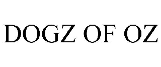 Trademark Logo DOGZ OF OZ