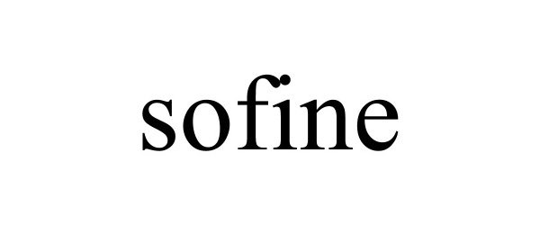 Trademark Logo SOFINE
