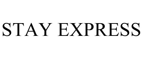 Trademark Logo STAY EXPRESS