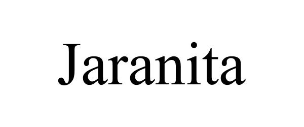 Trademark Logo JARANITA
