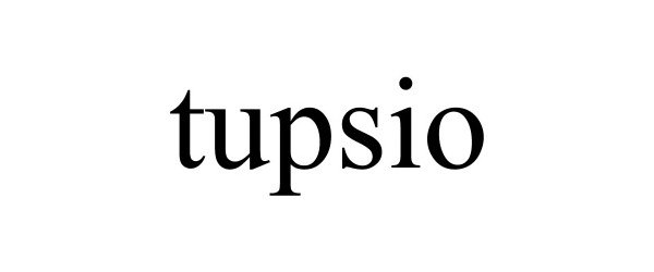 Trademark Logo TUPSIO