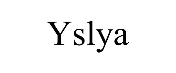 Trademark Logo YSLYA