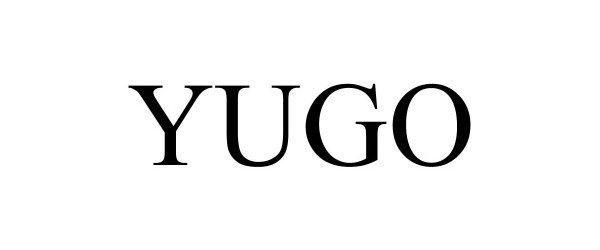 Trademark Logo YUGO