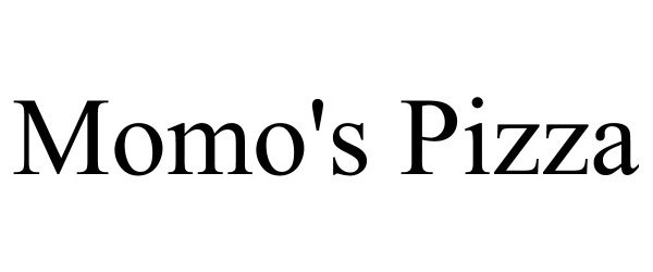 Trademark Logo MOMO'S PIZZA
