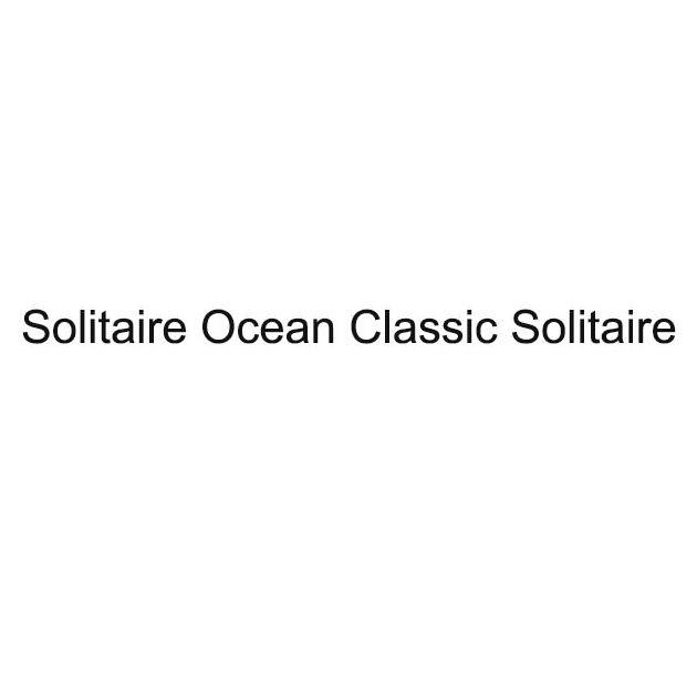 Trademark Logo SOLITAIRE OCEAN CLASSIC SOLITAIRE