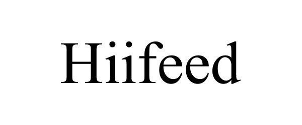 Trademark Logo HIIFEED